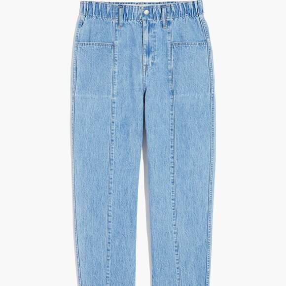 GUC Madewell Pull-On Balloon Jeans: Paperbag Edition, Sz XS - Picture 2 of 5